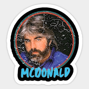 Michael McDonald quotes art 90s style retro vintage 80s Sticker